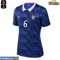 Frankreich Eduardo Camavinga #6 Heimtrikot Frauen WM 2026 Kurzarm